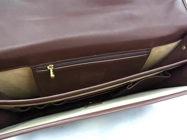 Maletín Coach Old Coach 5353 marrón cuero de vaca bronceado para hombre hombro bidireccional Foto 4 de 4