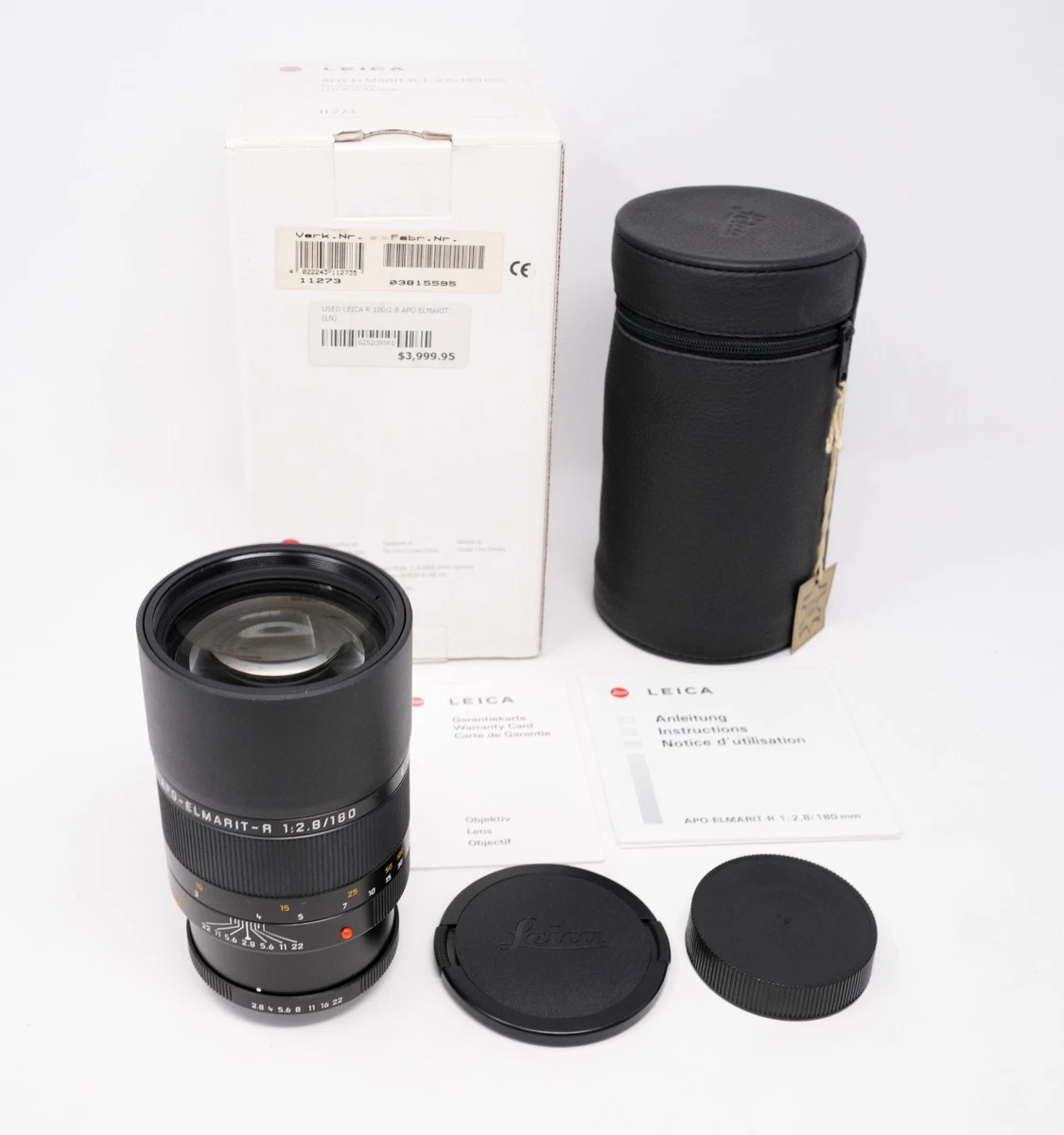 Leica ELMARIT-R f/2.8 180mm Camera Lenses for sale - eBay
