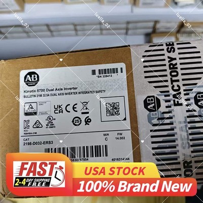 New Factory Sealed Allen Bradley 2198-D032-ERS3 Kinetix 5700 Dual Axis Module AB