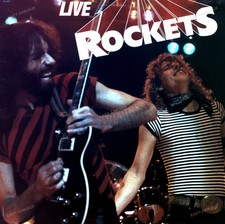 The Rockets - Live Rockets US LP 1983 VG '