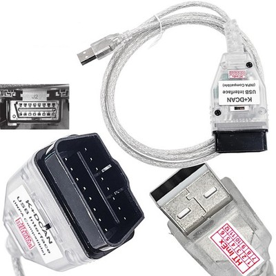 OBD2 USB Diagnose-Adapter K+DCAN - kompatibel mit BMW 8 Serie E31 E52