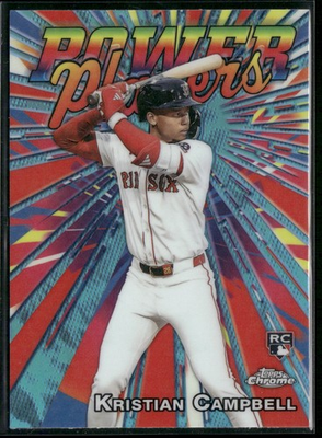 #ad 2025 Topps Chrome Update #PP 27 Kristian Campbell Power Players $0.99
