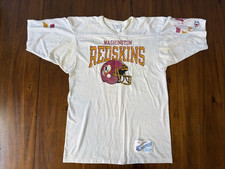 Washington Redskins Champion NFL Jersey Shirt Size Medium Made USA 1970s Vintage