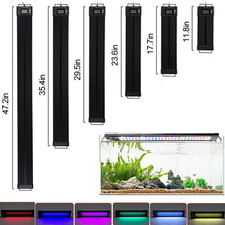 hygger 18 24 30 36 48" Aquarium Light Full Spectrum RGBW Planted Tank Waterproof