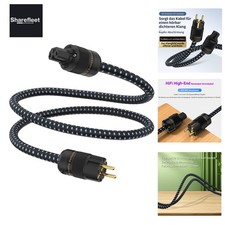 Cavo di Alimentazione HiFi High End C15 Cavo di Alimentazione HiFi Audio Cavo Dispositivo di Raffreddamento Con Schukos...