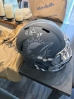 De'Von Achane Miami Dolphins Signed Helmet Beckett Authenticated