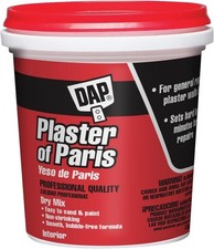 Plaster of Paris Dry Mix , White, 4 Lb Tub 7079810308 US Stock Free Ship