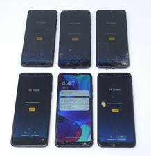 Lot of 6 Motorola Moto G Pure XT2163 6.5" Smartphones - For Parts  Cracked