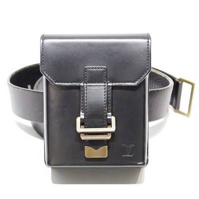 Louis Vuitton Liege Line Pister M92222 Waist Pouch Belt Bag 637316