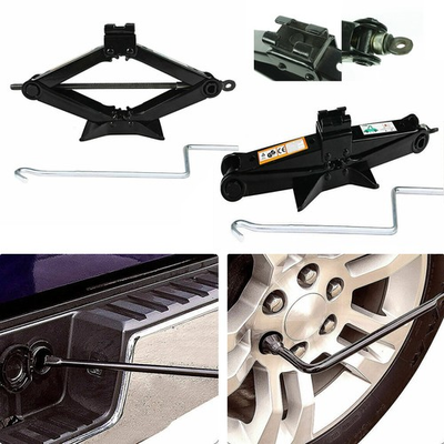 #ad Scissor Jack Wrench Kit Steel Scissor Lift Jack Car Kit Heavy Duty Lug Nut $107.99