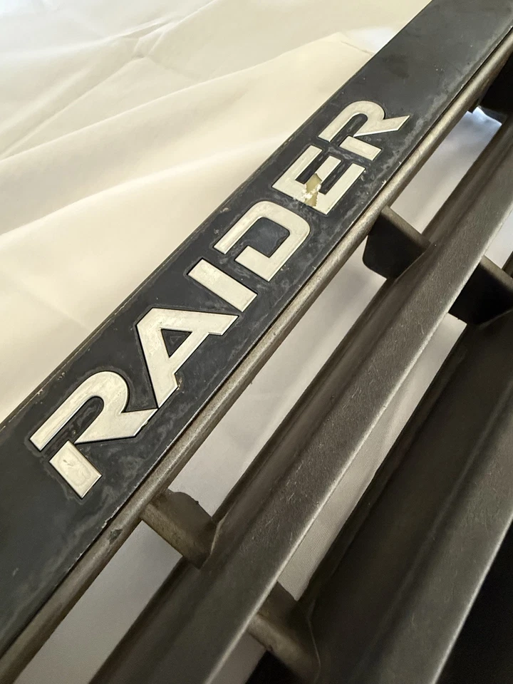 1983-1991 Dodge Raider Montero, Pajero, OEM Front Grill lamp bezel housing trim - Image 3 of 4