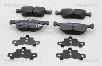 Triscan Bremsbelagsatz Scheibenbremse 8110 16033 FüR Ford Kuga 2 DM2 Mondeo 5 CD
