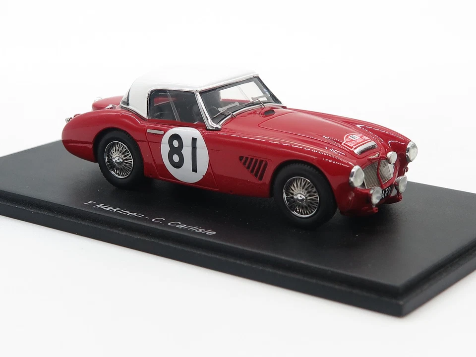 Austin Healey 3000 n° 81 Monte Carlo 1963 - 1:43 SPARK S0809 - Immagine 4 di 4