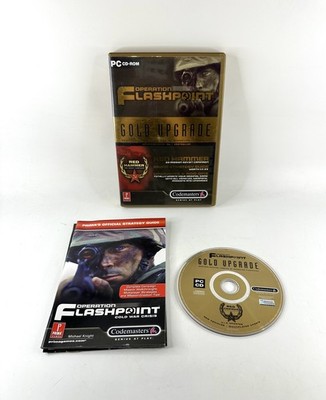 PC CD-ROM Operation Flashpoint Gold Upgrade Red Hammer Mission Soviet Campaign