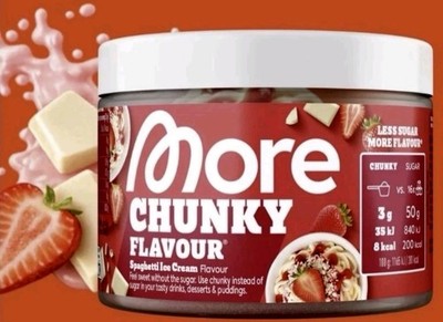 1x More Chunky Flavour Spaghetti Ice Cream - Neu OVP