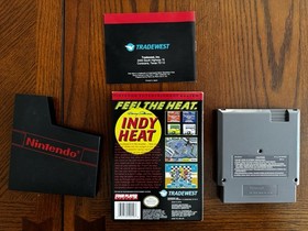 Danny Sullivan's Indy Heat Nintendo NES With Box And Manual