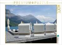 Calvendo Puzzle Wellness Oasis On Lake Achensee | 1000 Pieces, Finished Size 25.