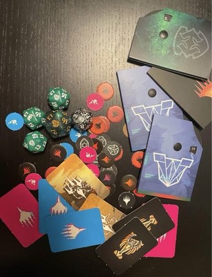 MTG D20 Spindown Life Counter Dice Set Of 5