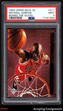 1993-94 Upper Deck SE Behind the Glass #G11 Michael Jordan PSA 9 MINT BULLS HOF