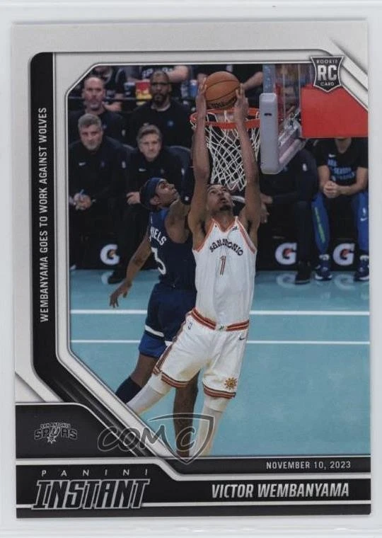 2023-24 Panini Instant - Victor Wembanyama #60 for sale | eBay
