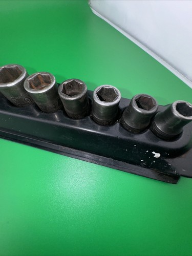 Juego de enchufes de impacto poco profundo métrico de accionamiento de 14 piezas EE. UU. HERRAMIENTAS A PRESIÓN EE. UU. 214IMFMYA - Imagen 7 de 13