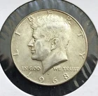 1968-D  50c Kennedy SILVER Half Dollar  Circulated