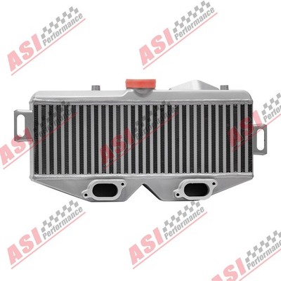 Aluminum Top Mount Uprated Intercooler fit Subaru 2002~07 WRX STI EJ20 /EJ25 GD