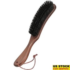 Natural Boar Bristle Hat Brush Eco-Friendly Horse Hair Lint Remover Tool New
