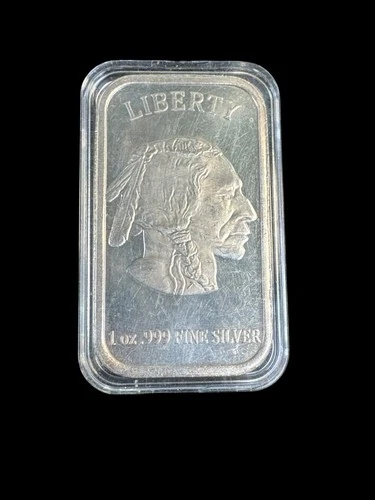 1 Troy Oz .999 Fine Silver Bar