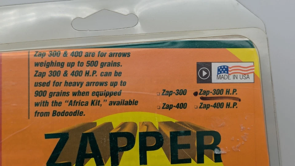 Bodoodle Zapper Left Hand Premium Quality Arrow Rest ZAP325C HP (L) OLD STOCK  - Image 2 of 4