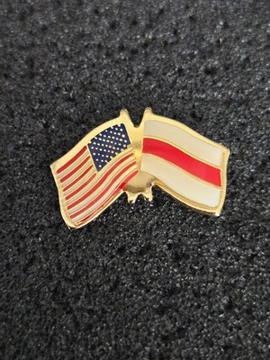   USA / BELARUS - friendship pin   pin / pins *from collection* 20290