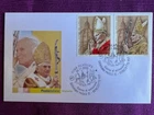 ITALY 2005 ENVELOPE FDC POPE JOHN PAUL II AND POPE BENEDICT XVI