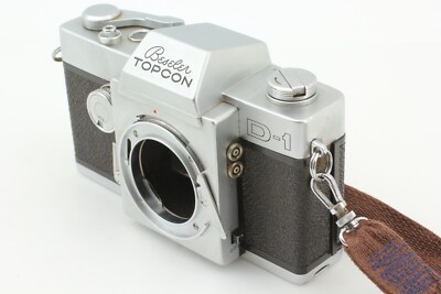 Beseler TOPCON D-1 35mm Film Camera 5.8cm F1.8, 180mm F3.5, Flash
