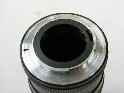 Auto Vivitar 200mm f3.5 Telephoto Lens, Tamron 1A Filter, Case, Nikon F Mount - Picture 6 of 14