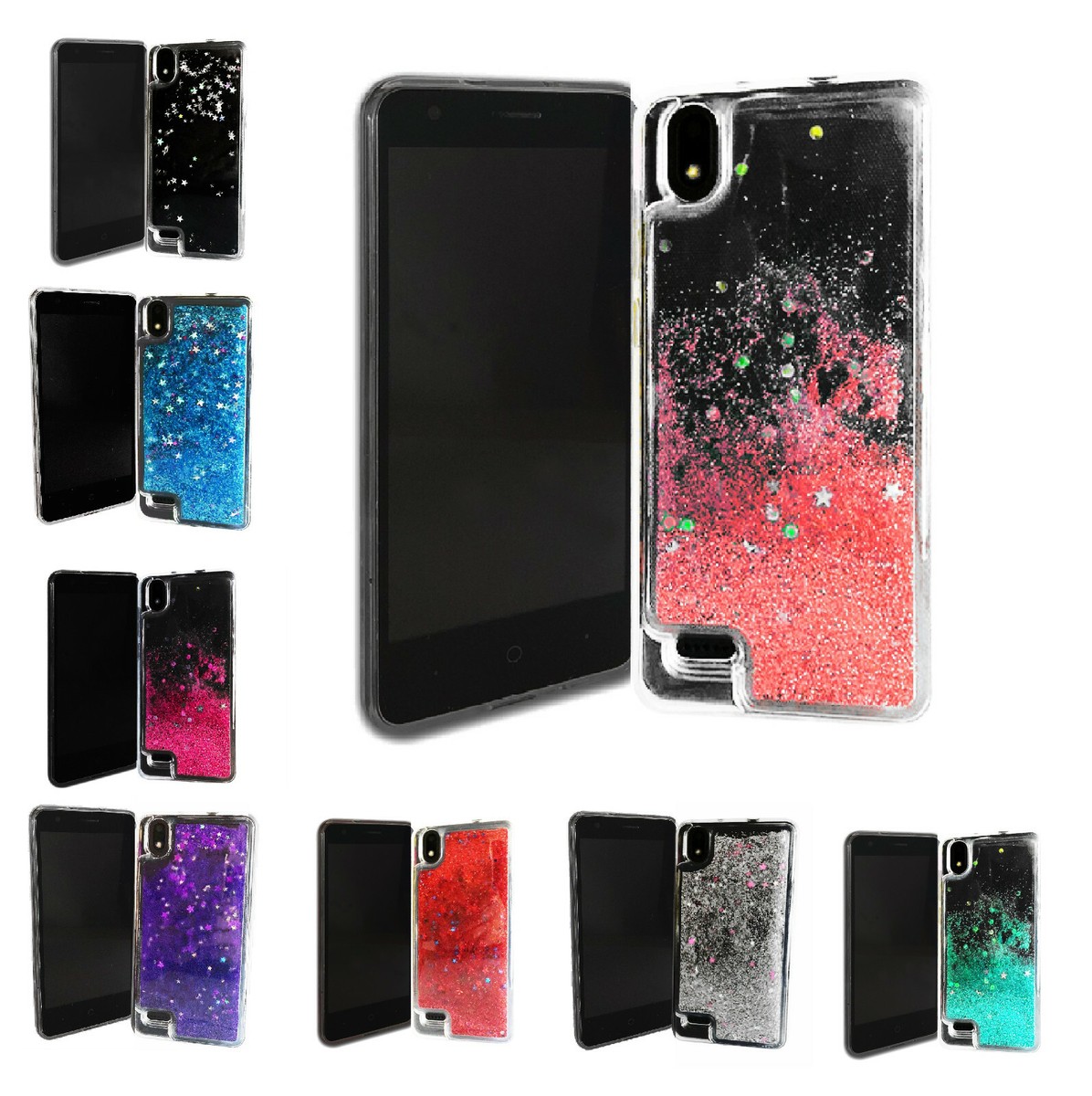 Tempered Glass Protector Liquid Phone Case Cover For ZTE Blade T2 Lite  Z559DL