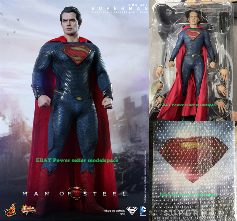 HT HotToys 1/6 MMS200 Superman Action Figure New In Stock | eBay
