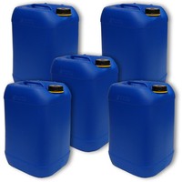 5Er Pack Plastikkanister 20 L Blau GeträNkekanister Lebensmittelecht Stapelbar