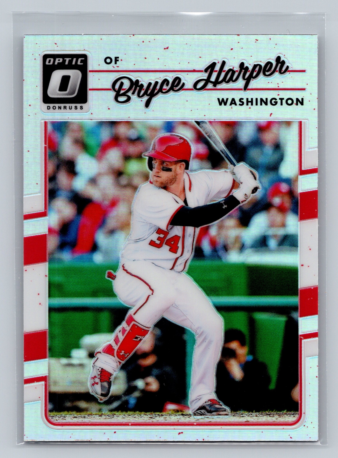 2017 Donruss Optic #152 Bryce Harper Holo