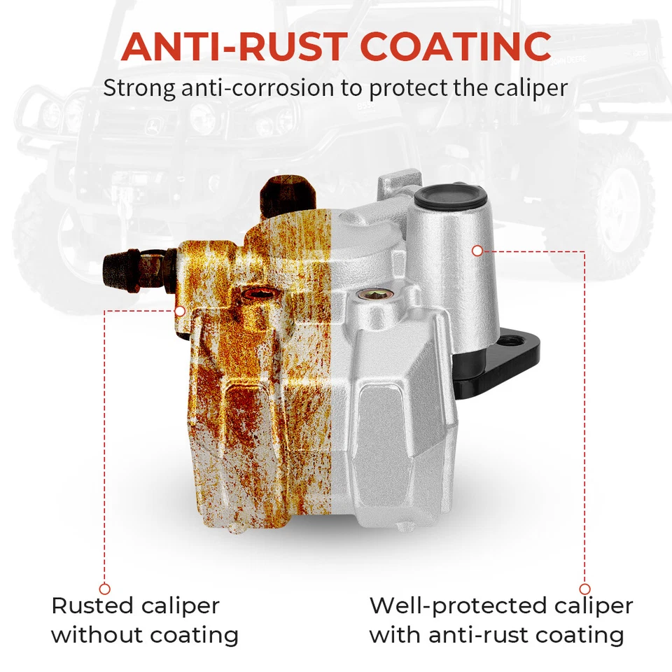 Pinza de freno delantera y pastillas para Suzuki Ozark 250 LTF250 2x4 2002-2009 2012-2014 Foto 4 de 4