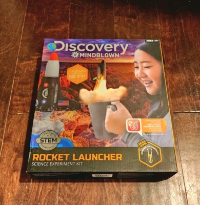 NEW Rocket Launcher Science Experiment Kit - STEM - Discovery TOYS