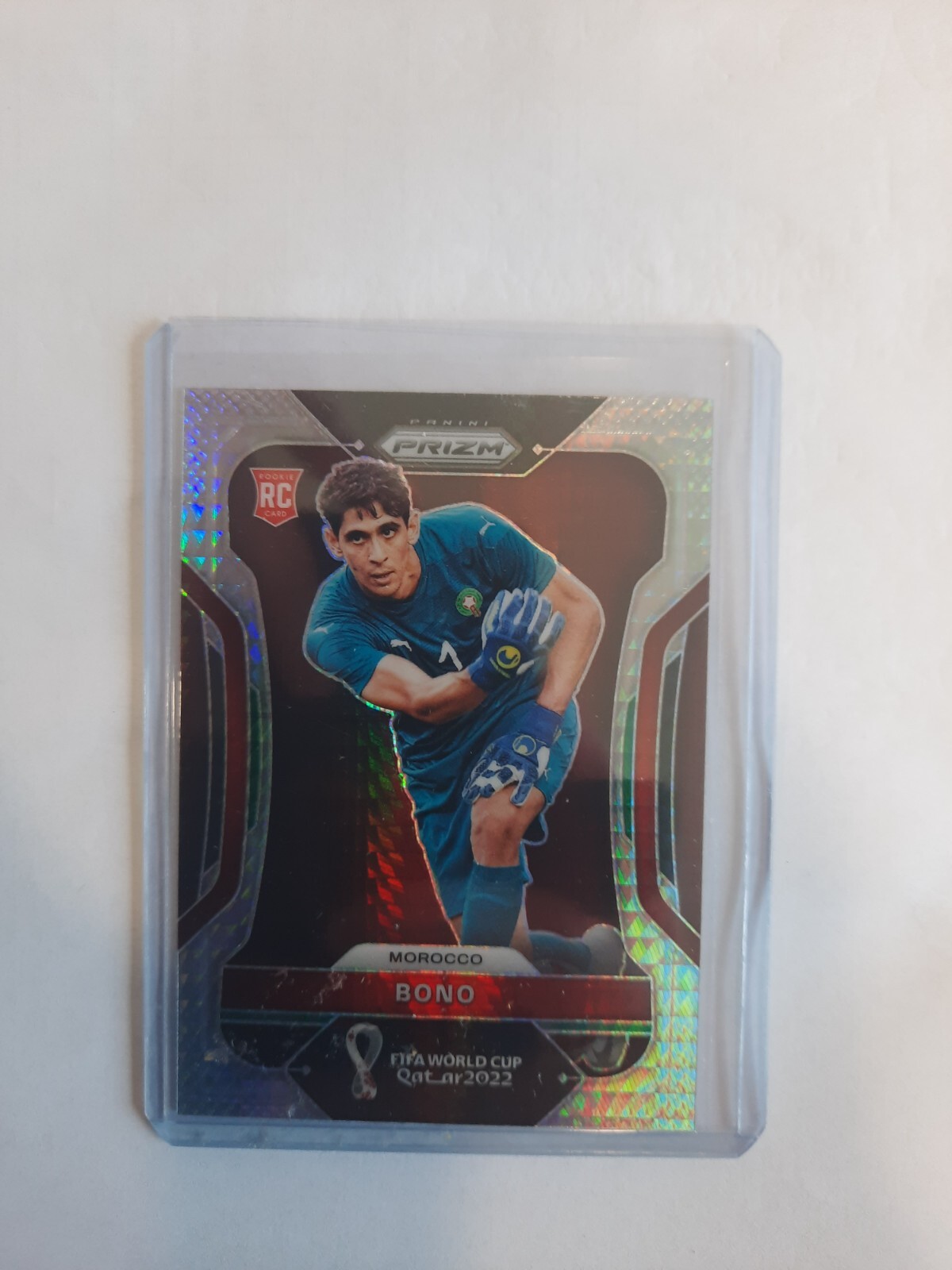 2022 Panini Prizm World Cup Qatar Hyper Prizm Bono Morocco RC #238