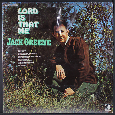 JACK GREENE: lord is that me DECCA 12'' LP 33 RPM Sealed