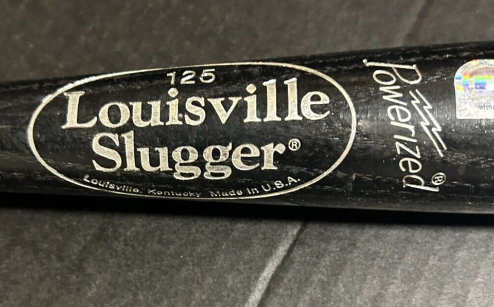 MLB PAUL LO DUCA FLORIDA MARLINS BATE DE BÉISBOL AUTOMÁTICO FIRMADO A MANO CON CERTIFICADO DE AUTENTICIDAD JSA WM JB Foto 2 de 4