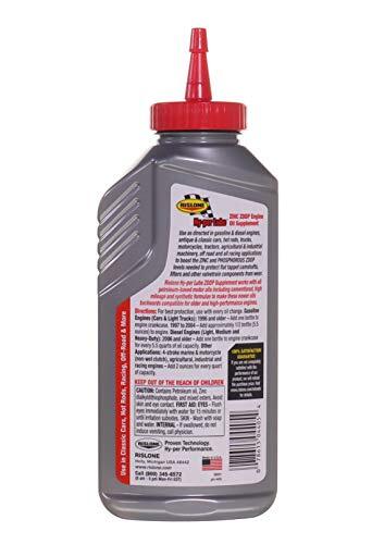 Rislone 4405 Engine Oil Supplement Concentrate with Zinc Treatment -11 oz Yellow