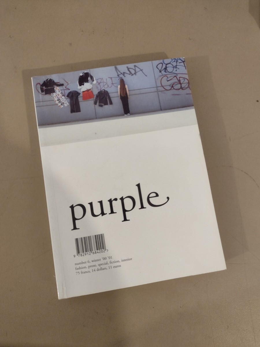 Purple Fashion Magazine No.6 winter 2000 | eBay