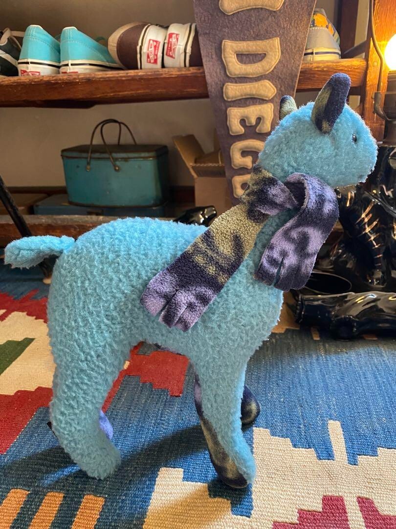 パタゴニア　グアナゴ　ぬいぐるみ Patagonia Guanago Plush Toy 28cm x 30cm Super Rare Blue | eBay