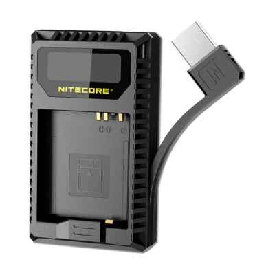 NITECORE Charger UL109 For Leica BP-DC15-E Typ 109