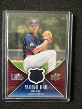 ANDREW OLIVER 2009 Upper Deck USA Baseball National Team Game Used Jersey