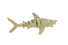 Tiger Shark Plastic , Realistic, Figure, Model, Toy, Kids, Gift 6" RI49 B223