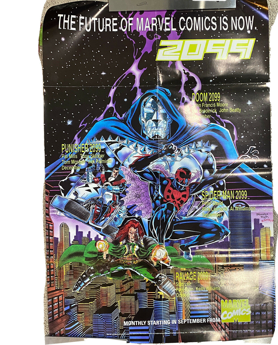 マーベルポスター POSTER Marvel Comics 2099 Promo Doom, Spider-Man (1992) 22